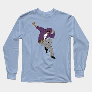 Purple Dancer Long Sleeve T-Shirt